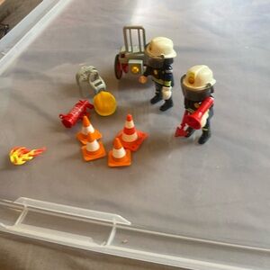 Playmobil firefighters set